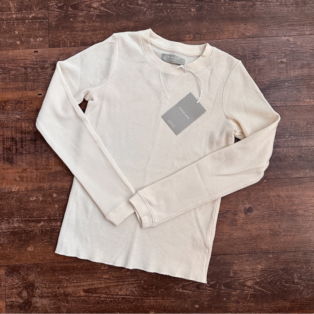Everlane Organic Cotton Waffle Tee